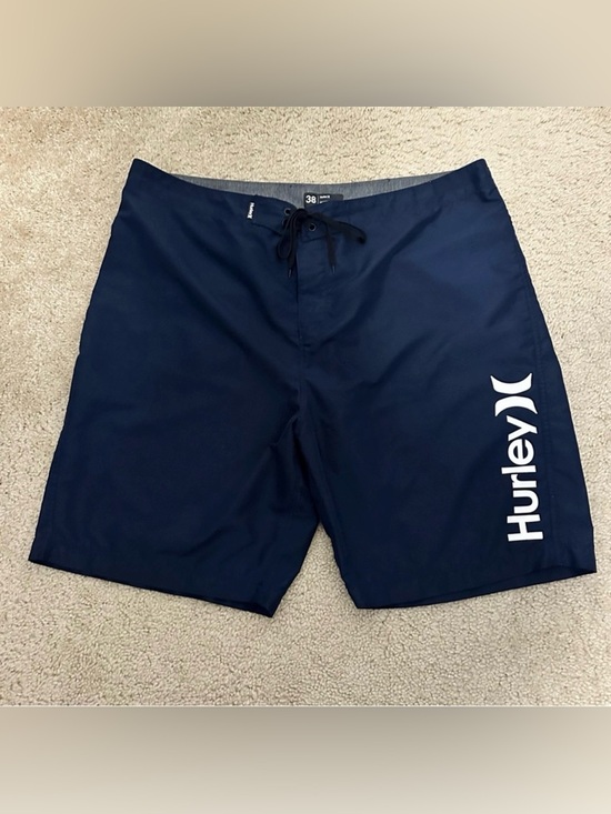 Hurley Other - Hurley Men’s Board‎ shorts Swim Trunks Size 38 in Navy EUC